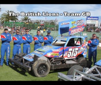 Team GB, the British Lions stock car team book cover