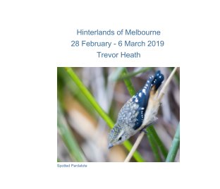 Hinterlands of Melbourne book cover
