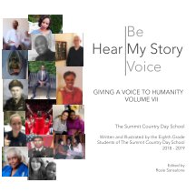 2019 Hear My Story; Be My Voice book cover