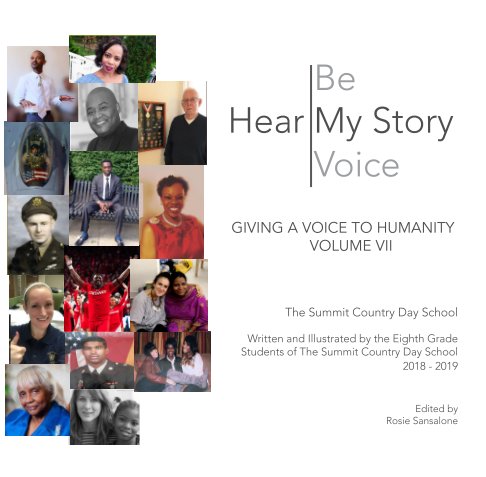 Visualizza 2019 Hear My Story; Be My Voice di The Summit Country Day School