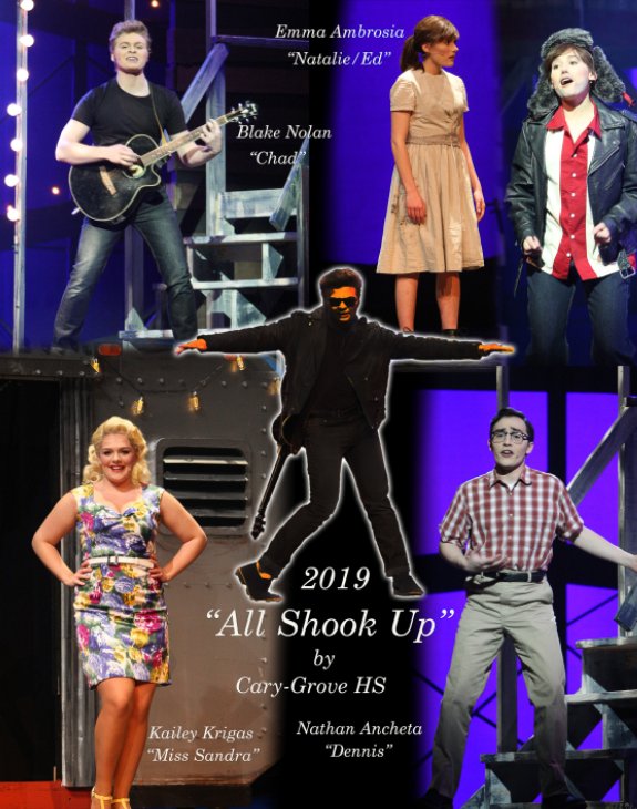 Visualizza All Shook Up-Cary Grove Musical 2019 di Kim Glaysher (High 5 Photo)