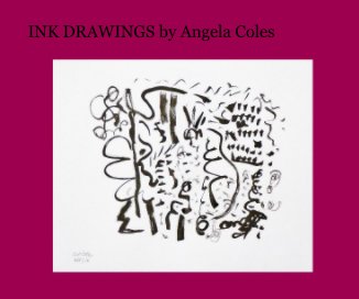 INK DRAWINGS by Angela Coles book cover