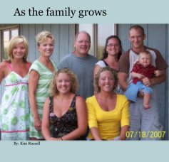 As the family grows book cover