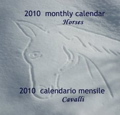 2010 monthly calendar book cover