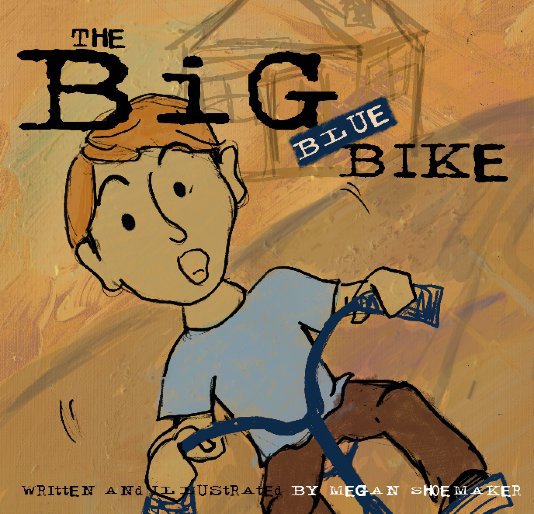 View the BIG blue bike by Megan Shoemaker