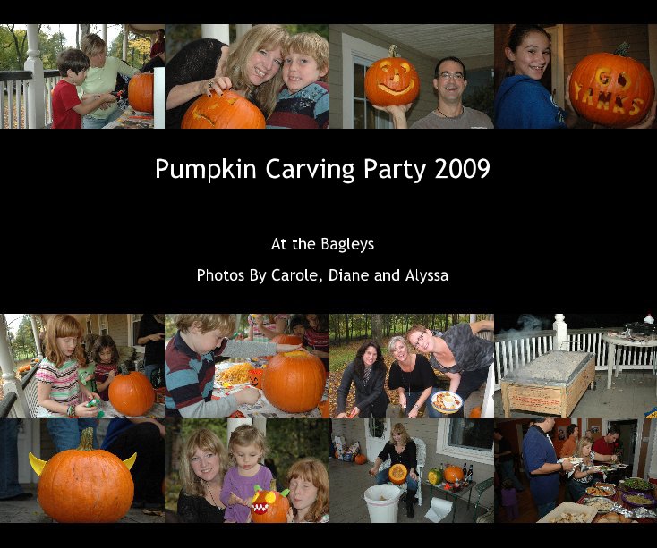 View Pumpkin Carving Party 2009 by Photos By Carole, Diane and Alyssa