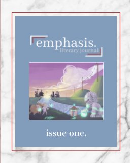 emphasis literary journal book cover