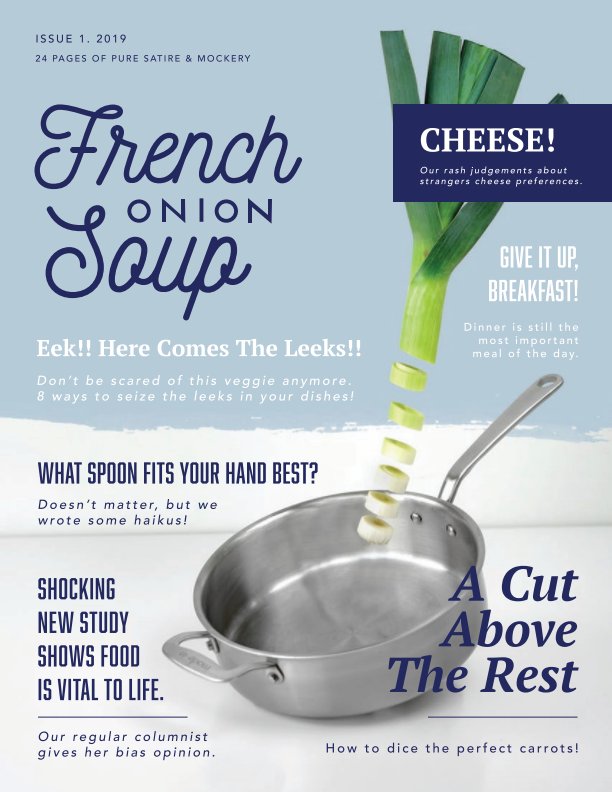 French Onion Soup by French Onion Soup | Blurb Books