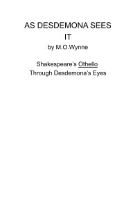 As Desdemona Sees It book cover