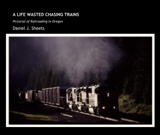 A LIFE WASTED CHASING TRAINS book cover
