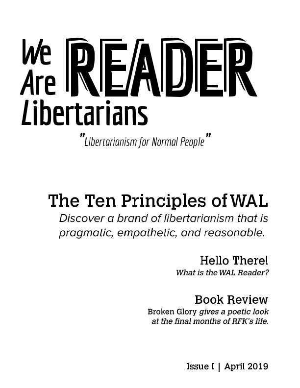 Ver WAL Reader - Issue I por Ryan Lindsey