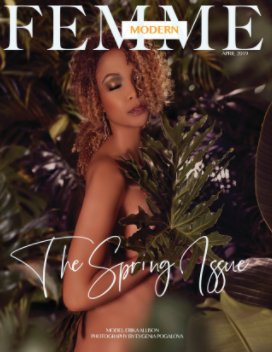 FEMME MODERN MAGAZINE April 2019 book cover