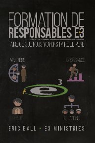 E3 Training Manual French book cover