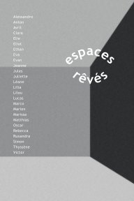 Espaces rêvés book cover
