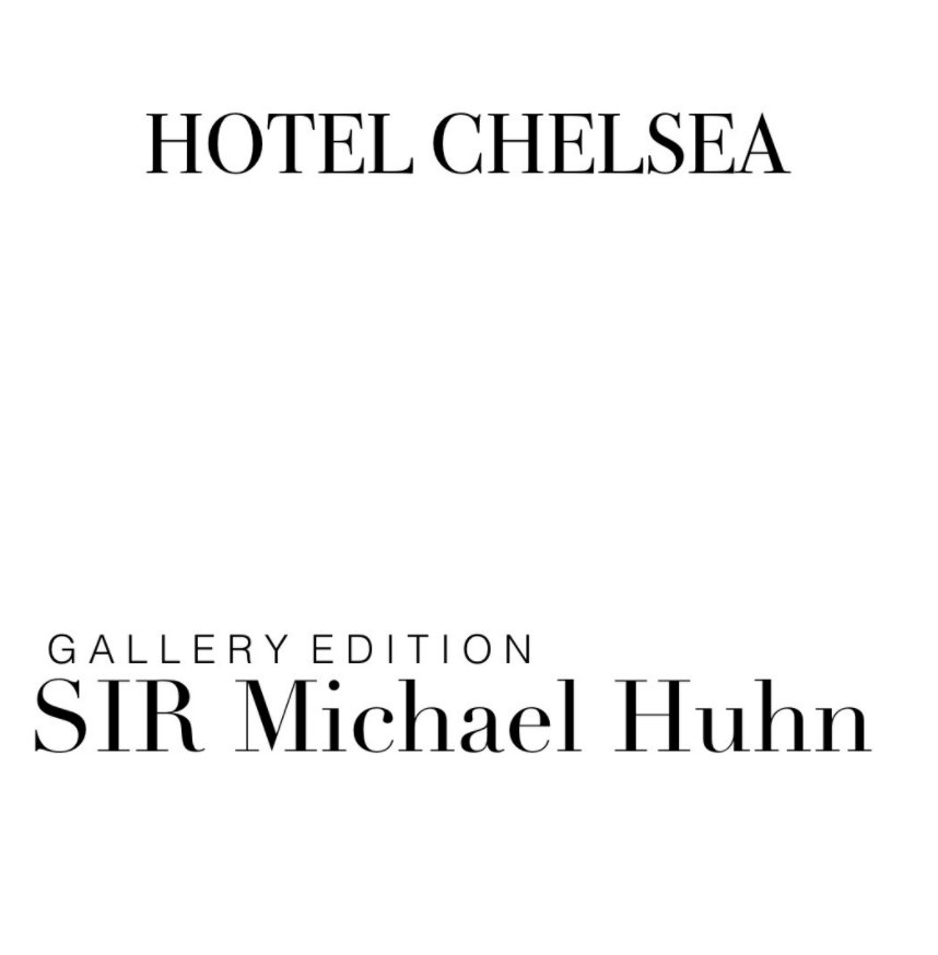 View hotel chelsea Artist Drawing Book by Sir Michael Huhn