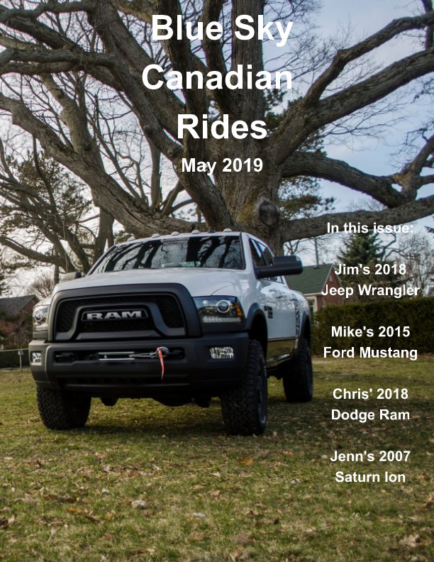 View Blue Sky Canadian Rides by Marie Dempsey