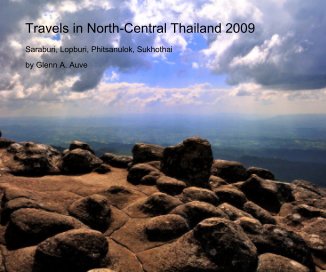 Travels in North-Central Thailand 2009 book cover
