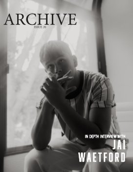 ARCHIVE ISSUE 20 "Pastels" Jai Waetford Cover book cover