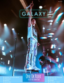 Galaxy Magazine May 2019: ONE OK ROCK's Eye Of The Storm Tour book cover