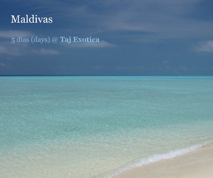 View Maldives by Carlos Mejia