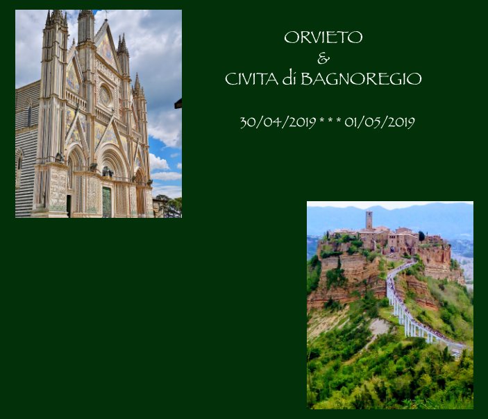 View Orvieto e Civita di Bagnoregio by Umberto Fontana