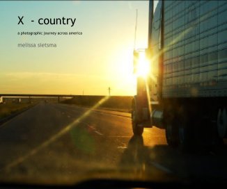 X  - country book cover