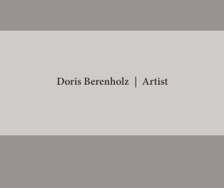 Doris Berenholz | Artist book cover