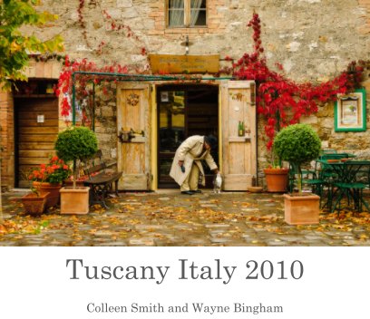 Tuscany Italy 2010 book cover