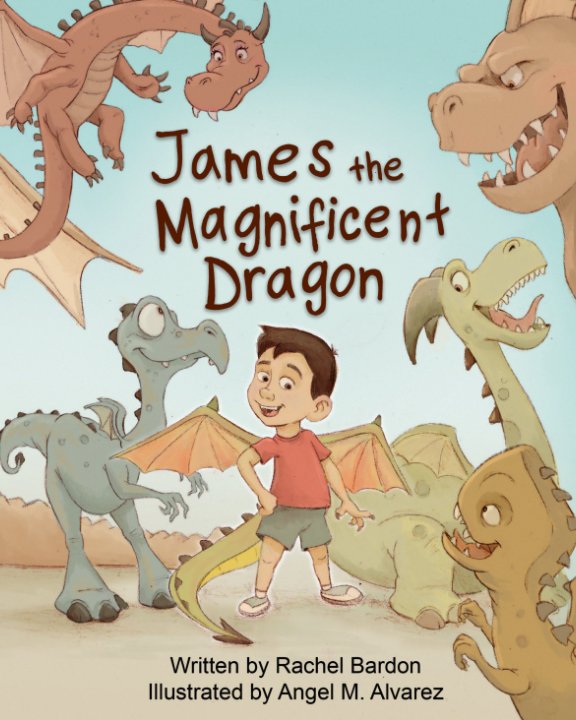View James The Magnificent Dragon by Rachel Bardon