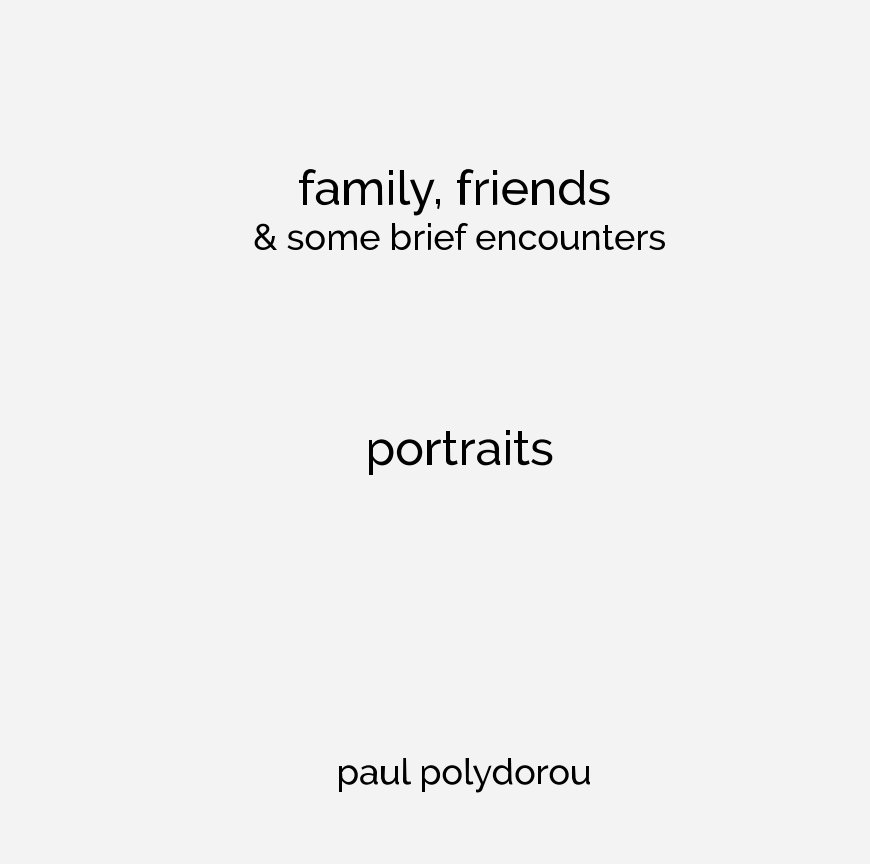 View Portraits by Paul Polydorou
