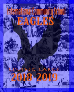 ICS Middle School Yearbook 2019 book cover