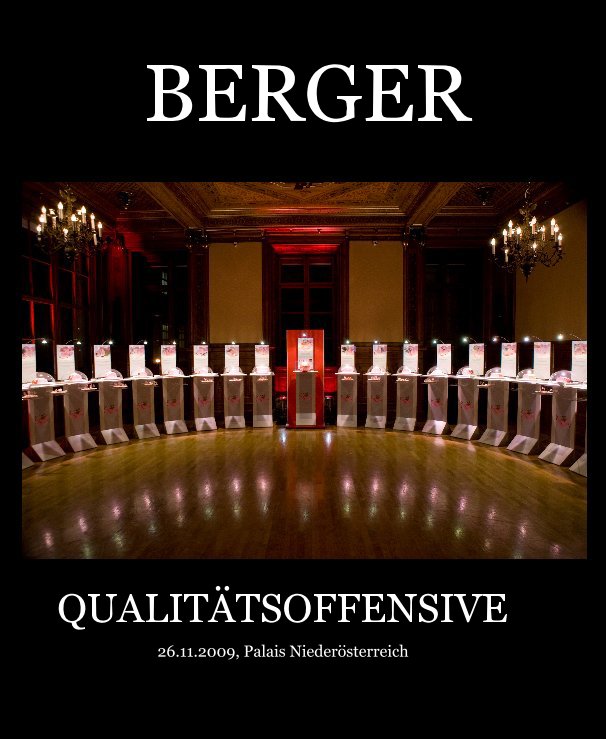 View Berger Qualitätsoffensive by 26.11.2009, Palais Niederösterreich