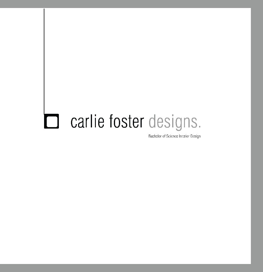 View Carlie Foster Designs Portfolio by Carlie Foster