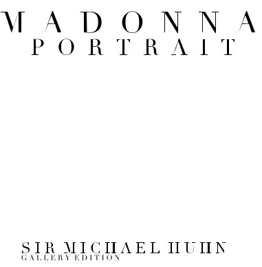 Madonna  portrait book cover