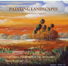 PAINTING LANDSCAPES "Marshlands-Florida Everglades" book cover