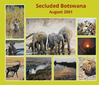 Secluded Botswana book cover