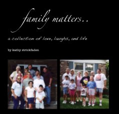family matters.. book cover