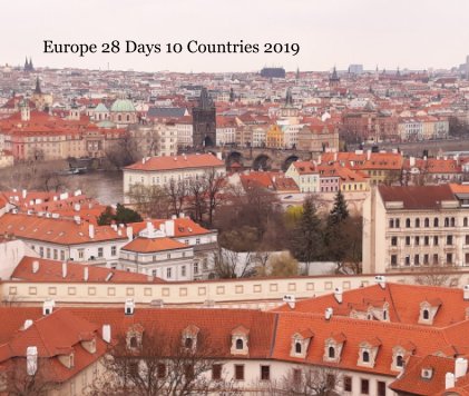 Europe 28 Days 10 Countries 2019 book cover