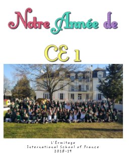 Notre annee en CE1 (couverture souple) book cover