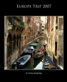 Europe Trip 2007 book cover