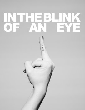 In the blink of an eye book cover