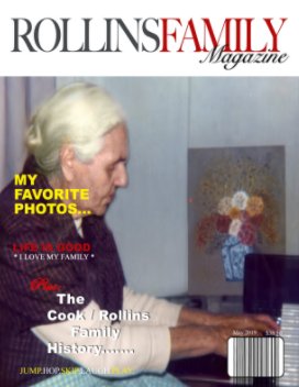 2019 Rollins Family Photo Magazine book cover