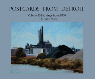Postcards from Detroit Vol II Hardcover 2008 book cover