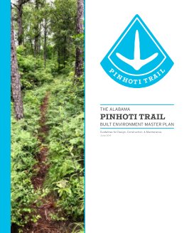 The Alabama Pinhoti Trail Built Environment Master Plan | 2019 book cover