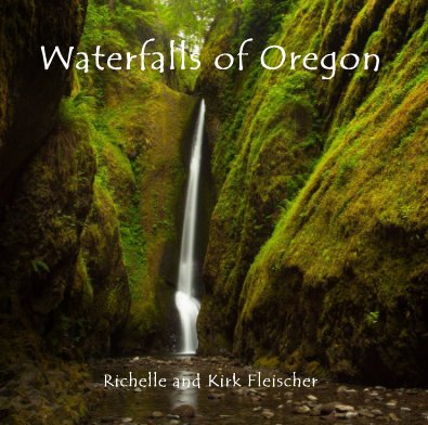 Waterfalls of Oregon (Lg) book cover