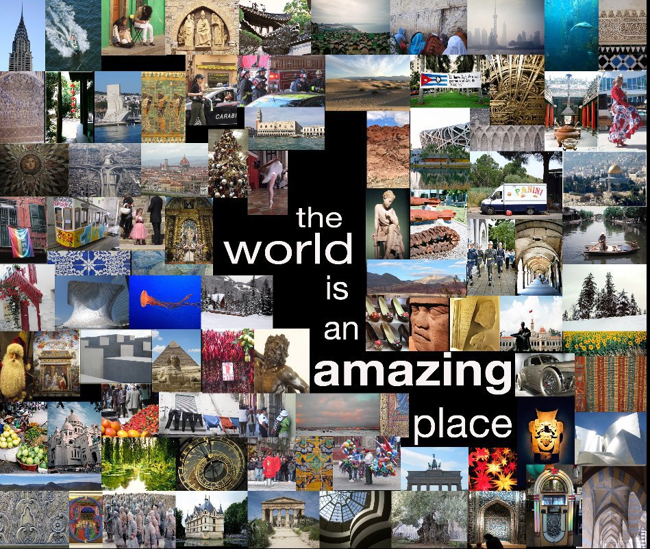 View The world is an amazing place by Suzanne Downes