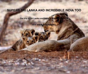 Superb SRI LANKA and INCREDIBLE INDIA too book cover