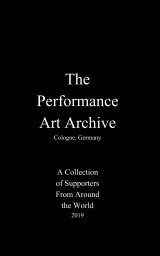 The Performance Art Archive book cover