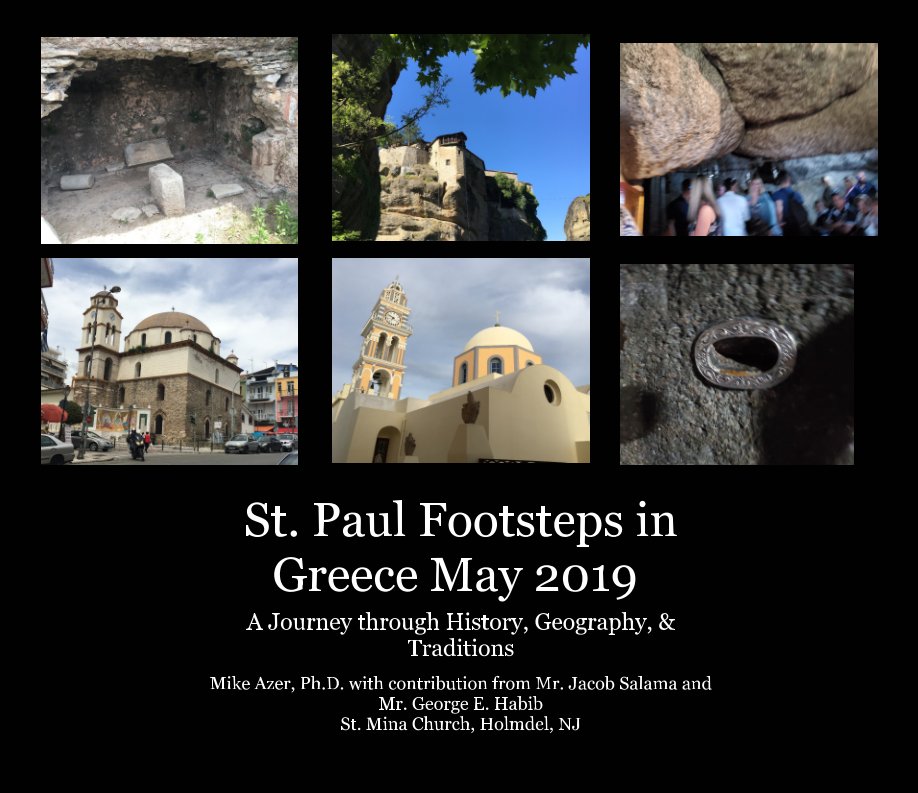 View St. Paul Footsteps in Greece 2019 Original by Dr. Mike Azer