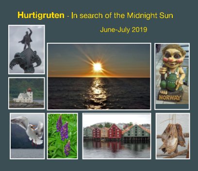 Hurtigruten June-July 2019 book cover